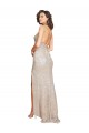 Compra Champán Sirena Tirantes espagueti Lentejuela Lentejuelas brillantes Largo Formales Vestidos de dama de honor / Vestidos de fiesta