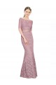 Compra Sirena Hombros Descubiertos Encaje Largo Vestidos de dama de honor / Vestidos de fiesta